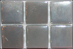 Стеклянная мозаика Goccia 23x23 мм, Vallo PT 047