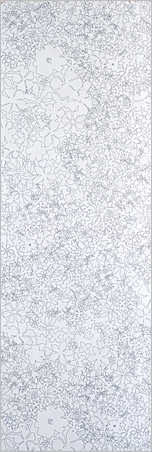 Плитка настенная Serra, Jasmin Dekor White 30x90 см