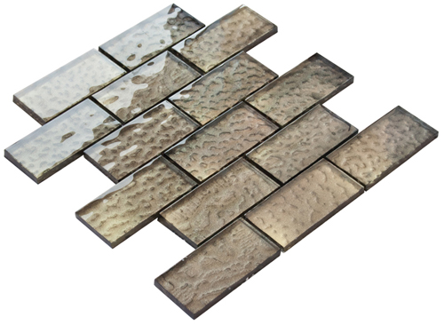 Мозаика GOCCIA Crystal 48x98 мм