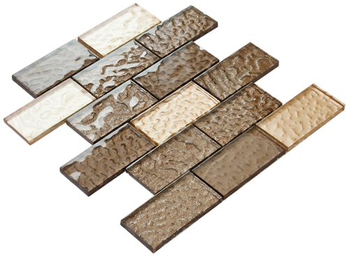 Мозаика GOCCIA Crystal 48x98 мм