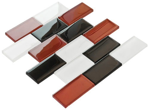 Мозаика GOCCIA Crystal 48x98 мм
