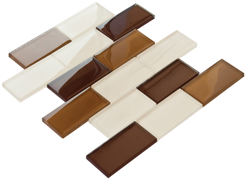 Мозаика GOCCIA Crystal 48x98 мм