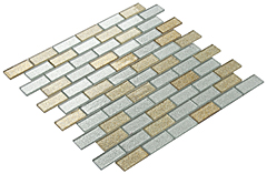 Мозаика GOCCIA Crystal 23x48 мм