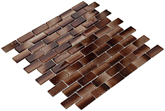 Мозаика GOCCIA Crystal 23x48 мм