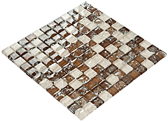 Мозаика GOCCIA Crystal 23x23 мм