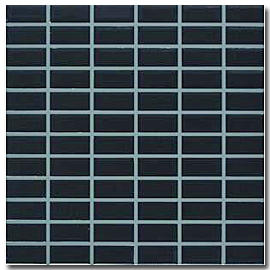 Керамическая плитка Vitra Metro Tiles Black 2,5x5 см